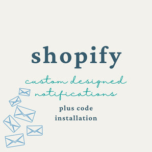 Email By Design - Custom Designed Shopify Notifications + Code installation
