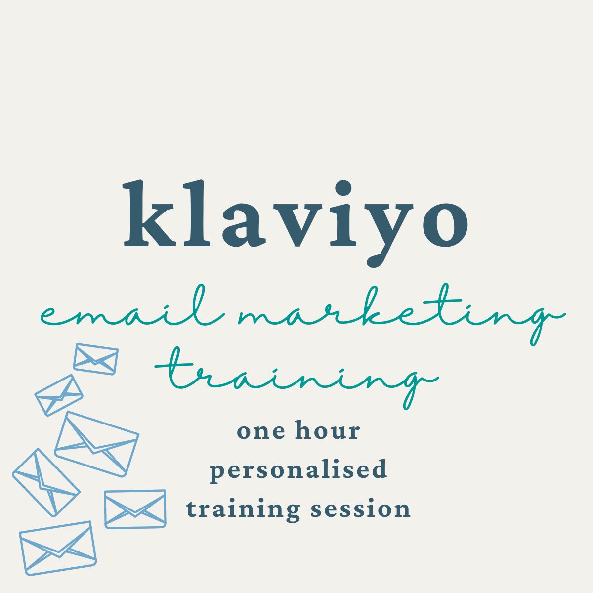 Email By Design Klaviyo Email Marketing Training personalised for your brand - One Hour